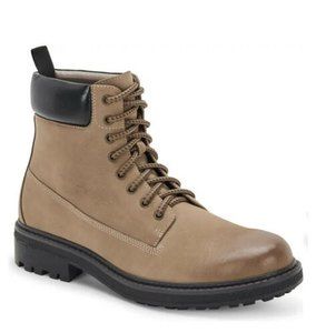 180 New Blondo Noah Waterproof Lace-Up leather  Nubuck Boot taupe men 10 M Eu 44